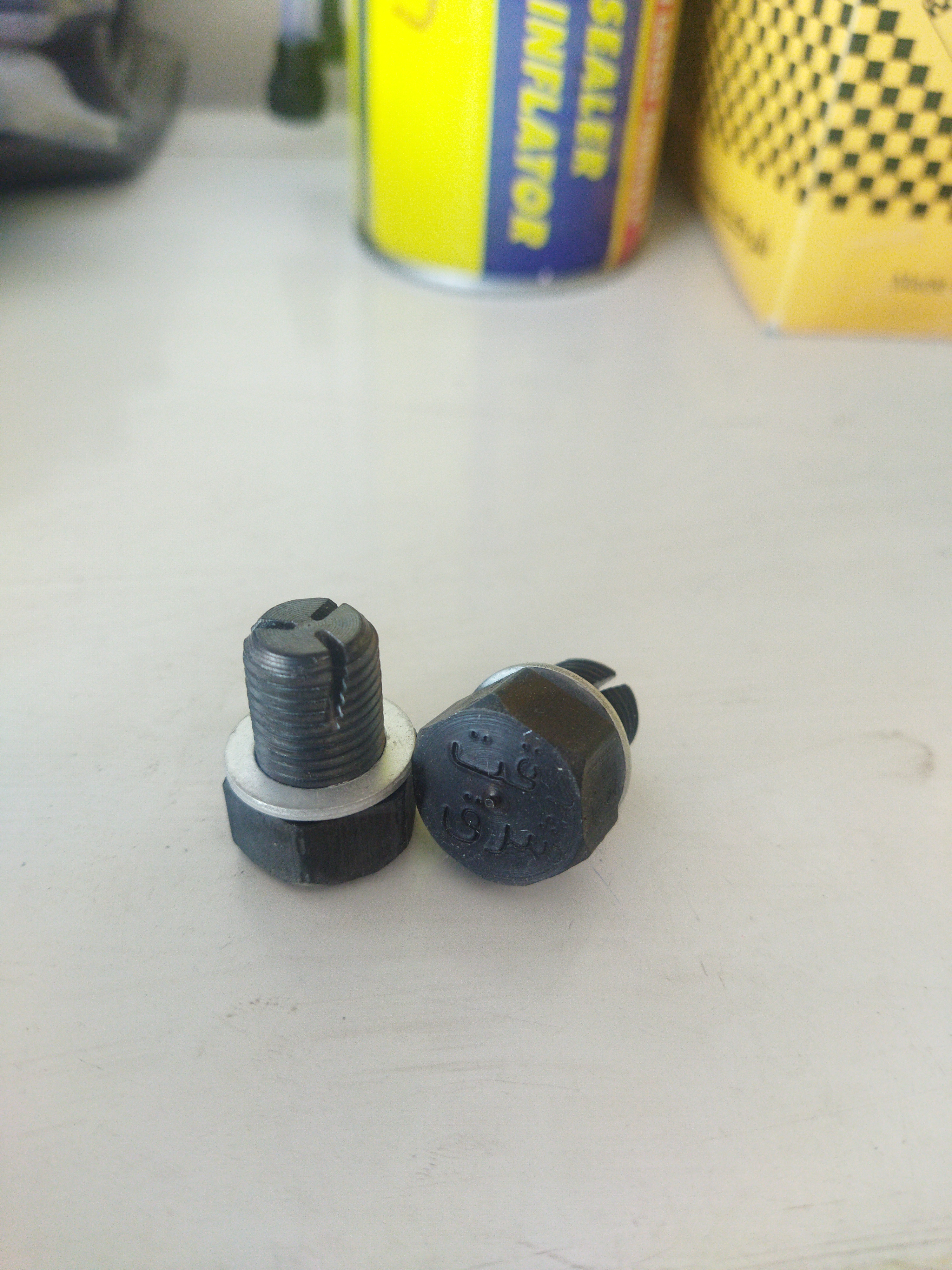 پیچ کارتل قلاویزی/12 دنده/1.25 سانتی/دقت شرق