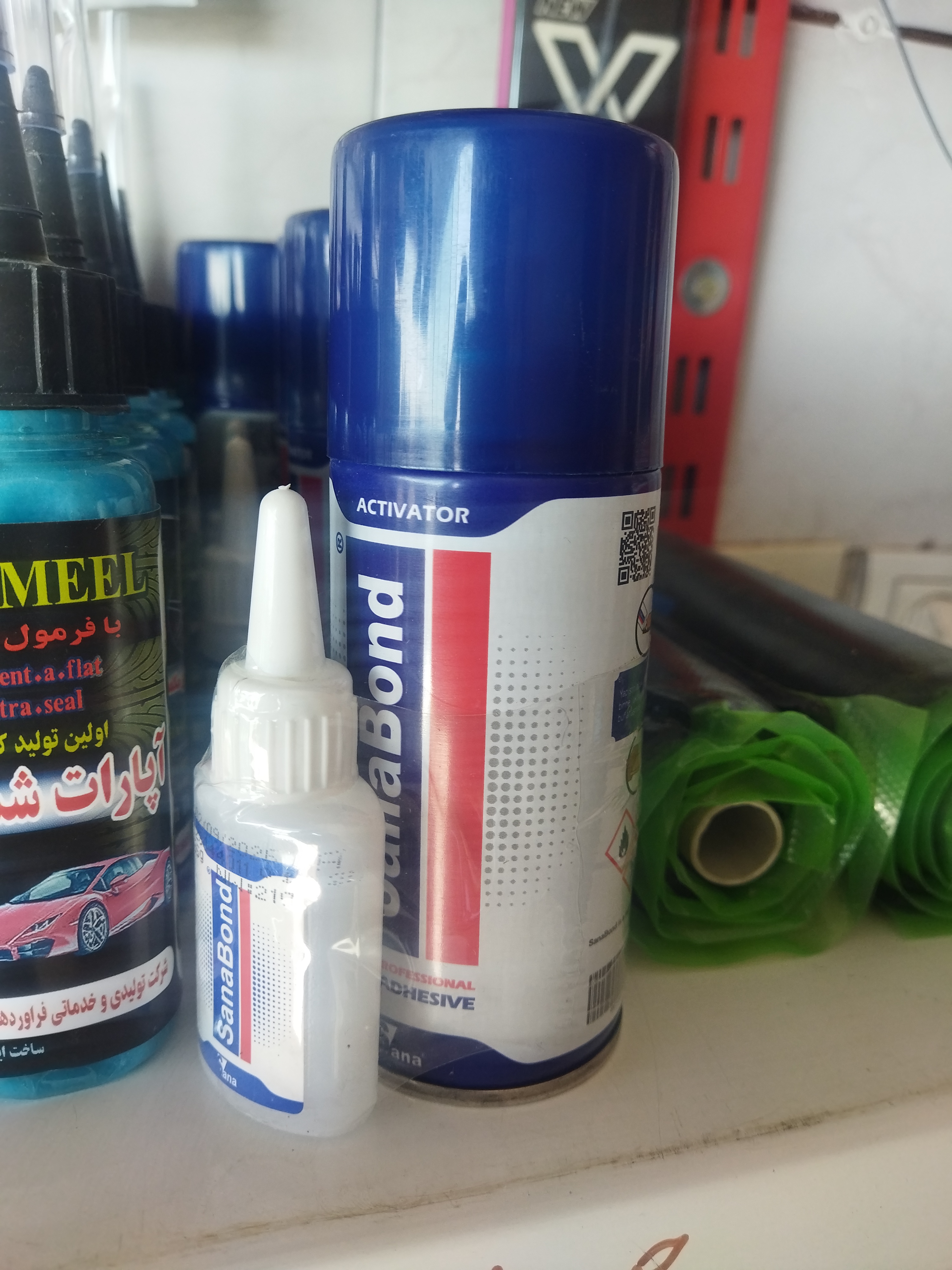 سانابوند چسب 1،2،3 کوچک 100گرمی