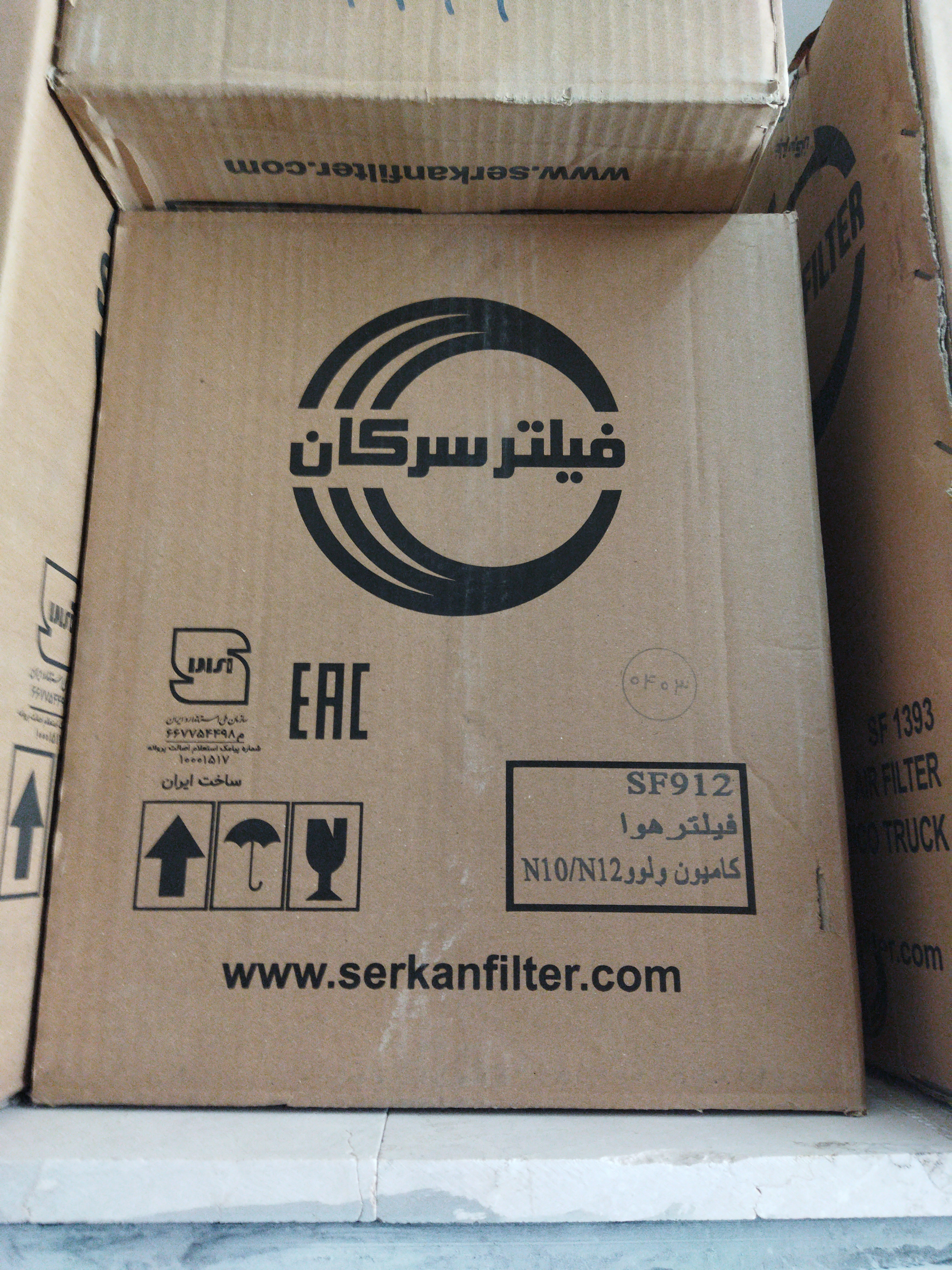 فیلتر سرکان 912 هوا ولوو N10, N12